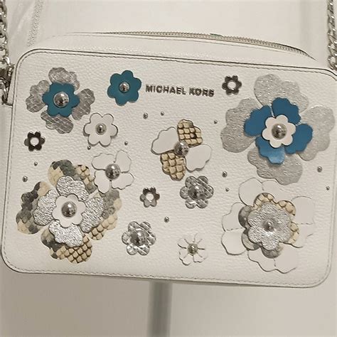 michael kors crossbody w flowers|Michael Kors Crossbody Floral Bags & Handbags for Women.